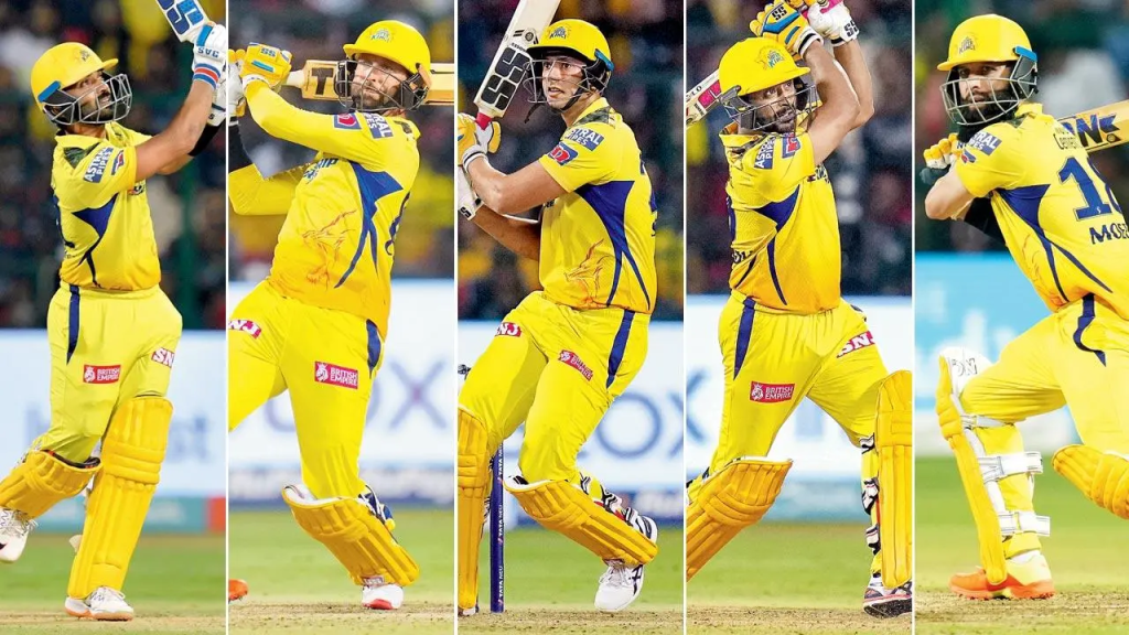 Despite a strong Top 2, the CSK middle order emerged to be the batting engine